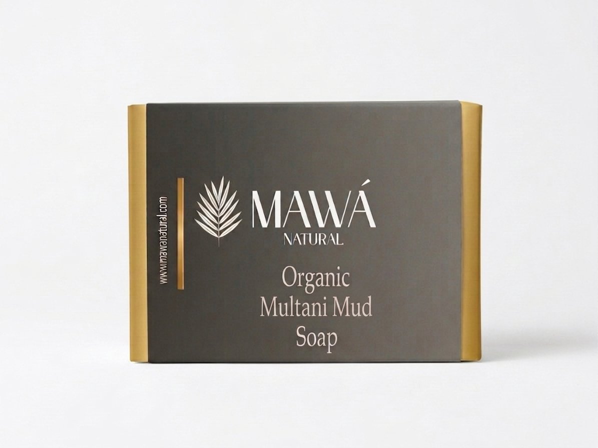 Organic Multani Mud Soap | Deep Pore Cleansing Bar