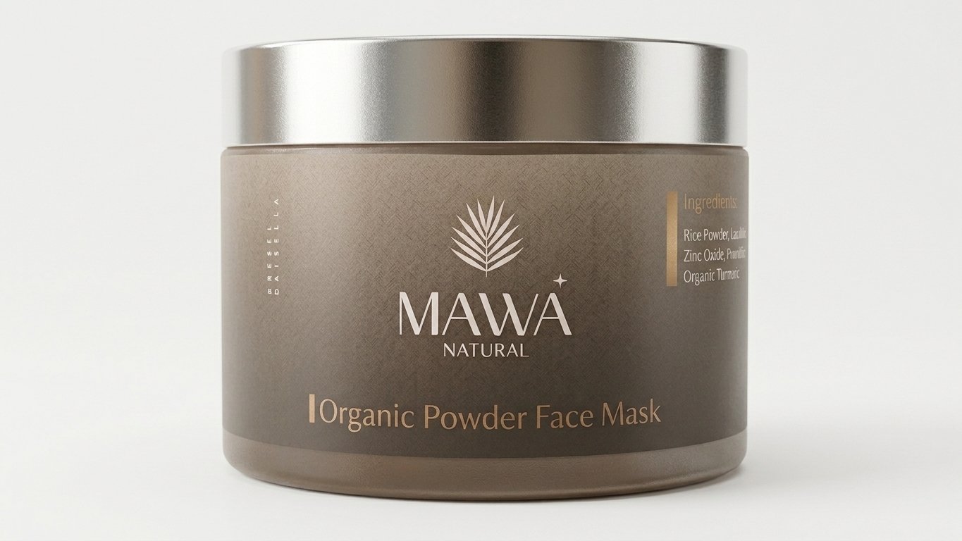 Organic Powder Face Mask| Deep Cleansing & Brightening
