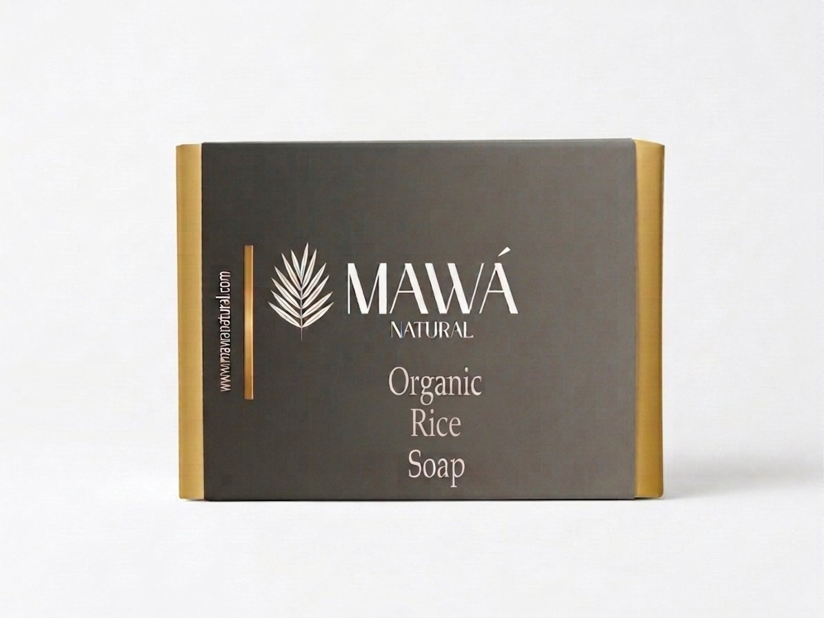 rice soap white back